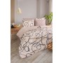 ETE HOMETEX ÇİFT KİŞİLİK WELSOFT UYKU SETİ EFEKT BEJ 8696474231980